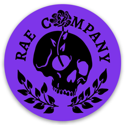 Rae Company Purple Sticker
